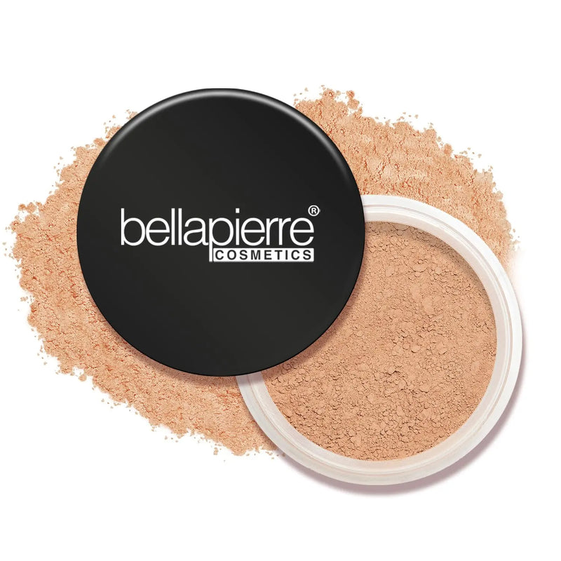 bellapierre Mineral Foundation SPF 15 - Loose Powder Foundation | Vegan & Cruelty Free Natural Makeup | Full Coverage Matte Finish | Hypoallergenic | Oil & Talc Free - 0.32 Oz - Cinnamon Infinity Warehouse