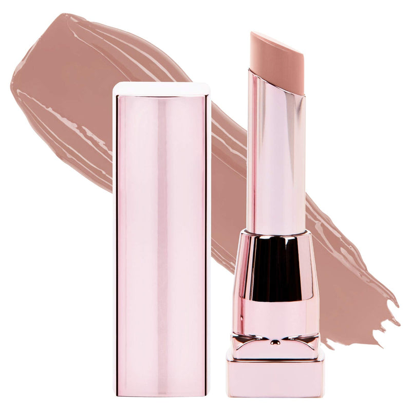 Maybelline New York Color Sensational Shine Compulsion Lipstick Makeup, Baddest Beige, 0.1 Ounce Maybelline New York