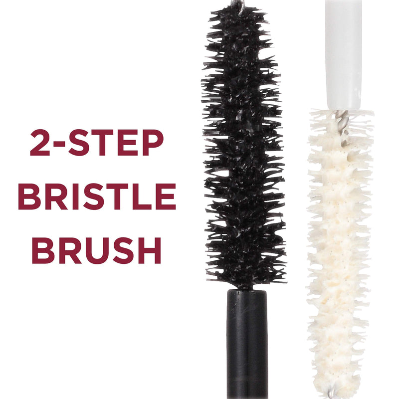 L'Oreal Paris Makeup Double Extend Beauty Tubes Lengthening 2 Step Mascara, Black, 1 Tube L'Oreal Paris