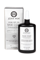 Top Coat And Base Coat For Acrylic Or Gel Nails By JOYA MIA Professional Gloss Top And Base Coat Gel Nail Polish Long Lasting Soak Off No Cleaners Needed (15ml, Top Coat) JOYA MIA