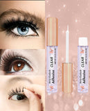 CMNRO Lash Glue Eyelash Glue Waterproof Eyelash Glue for False Lashes Super Strong Hold Eyelash Adhesive Latex-Free Suitable for Sensitive Eyes 0.176oz Clear CMNRO