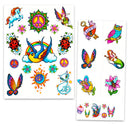 Set of 50 Temporary Tattoos, Classic Savvi