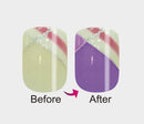 Beautia 3PACK 72tips So Cute Junior Color Changing Nail Under Sun, Sticker Nail for Kids (Pattern 4) Beautia