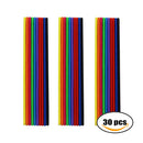 Charlotte 30Pcs Thin Elastic Headbands Sweatband for Men and Women No Metal Ouchless Hair Flat Narrow Headwrap Charlotte
