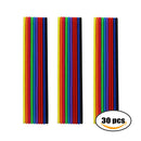 Charlotte 30Pcs Thin Elastic Headbands Sweatband for Men and Women No Metal Ouchless Hair Flat Narrow Headwrap Charlotte