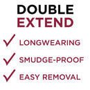 L'Oreal Paris Makeup Double Extend Beauty Tubes Lengthening 2 Step Mascara, Black, 1 Tube L'Oreal Paris