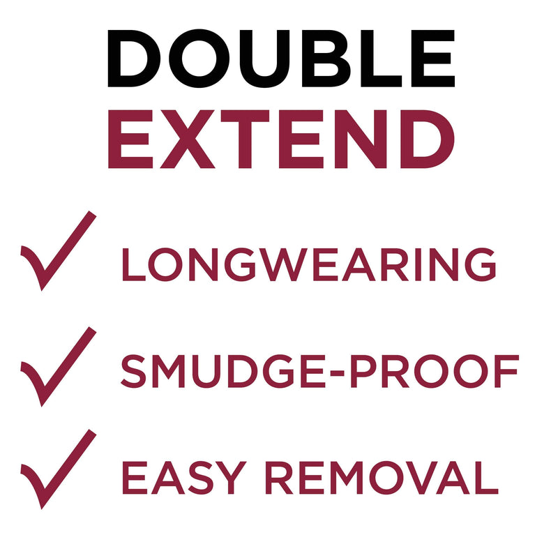 L'Oreal Paris Makeup Double Extend Beauty Tubes Lengthening 2 Step Mascara, Black, 1 Tube L'Oreal Paris