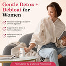 Nourished Detox + Debloat – Daily Digestive Support for Women, 60 Capsules Infinity Warehouse