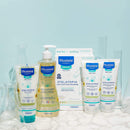 Mustela Stelatopia Cleansing Gel - Baby Face & Body Wash for Eczema-Prone Skin - with Natural Avocado & Sunflower Oil - Fragrance-Free & Tear Free - 16.9 fl. Oz Mustela