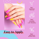 Beetles Gel Nail Polish, 1Pcs 15ML Poppy Pink Neon Color Soak Off Gel Polish Nail Art Manicure Salon DIY at Home beetles Gel Polish