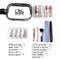 REDNEE Dip Powder 12 Colors Nail Starter Kit with Base Activator and Top Coat 22pcs Gift Set for Nail Art - RE08 Inviting Color REDNEE