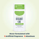 Schmidt's Aluminum Free Natural Deodorant for Women and Men, Bergamot + Lime with 24 Hour Odor Protection, Certified Cruelty Free, Vegan Deodorant, 3.25 oz, 3 pack Schmidt's