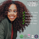 Glimmer Goddess Organic Caffeine Hair Loss Hair Growth Stimulating Serum - Naturally Stops Hair Loss Helps Generate New Hair Simply Radiant Beauty