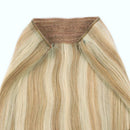Sassina Halo Hair Extensions Human Hair Invisible Miracle Wire Highlight Color P12/60