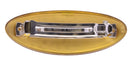 Parcelona French Oval Leopard Tortoise Shell Large 4" Celluloid Automatic Hair Clip Hair Barrette - (Leopard Tortoise Shell) Parcelona