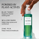 HERBIVORE Aquarius BHA + Blue Tansy Clarity Cleanser – Deep Cleansing, Gentle Exfoliation for Oily-Combination Skin, Plant-Based, Vegan, Cruelty-free, 3.3 oz Infinity Warehouse