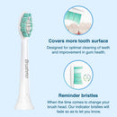 Brushmo Replacement Toothbrush Heads Compatible with Phillips Sonicare Electric Toothbrush Value Pack (8+2). Brushmo