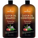 Castor Oil Shampoo and Conditioner - An Anti Hair Loss Set Thickening formula For Hair Regrowth, Anti Thinning Sulfate Free For Men & Women Anti Dandruff Treatment - 16 oz Infinity Warehouse