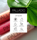 Palladio Lip Gloss, Facet Diamond Palladio