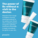 ProactivMD Adapalene Gel Acne Kit - with Adapalene Gel Acne Treatment, Green Tea Face Cleanser, and Moisturizer with Hyaluronic Acid- 30 Day Kit Proactiv