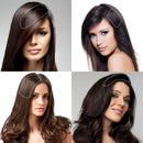 MRS HAIR Clip in Human Hair Pieces Double Drawn for Women Invisible Hairpin Hair Short Straight Hairpiece for Thinning Hair Adding Hair Volume Fluffy for Hair Extensions Daily Use (10 Inch Dark Brown) MRS HAIR