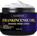 Frankincense Oil Massage Cream Lotion 4 Fl Oz - Medium Glide - Helps Relax Sore Muscle and Stiffness - Helps Tone & Nourish Skin Infinity Warehouse