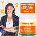 Anti Aging Radiance Dark Spot Remover Body Hands Cream. Dark Spot Corrector Men Women Face 4 OZ WhiteningLabs