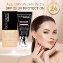 bellapierre BB Cream with SPF 20 - Tinted Sunscreen, Concealer, Matte Foundation, & Moisturizing Face Cream | Lightweight Formula + Pump Top Applicator | Non-Toxic & Paraben Free | 1.7 Oz - Medium Infinity Warehouse