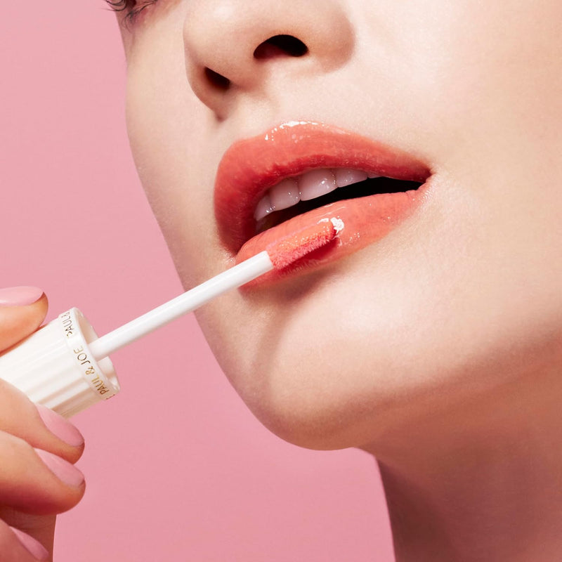 PAUL & JOE Glossy Rouge 05 Fairy Flake, Pink, High Gloss & Radiant Shine, Hydrating, 0.35 oz Infinity Warehouse