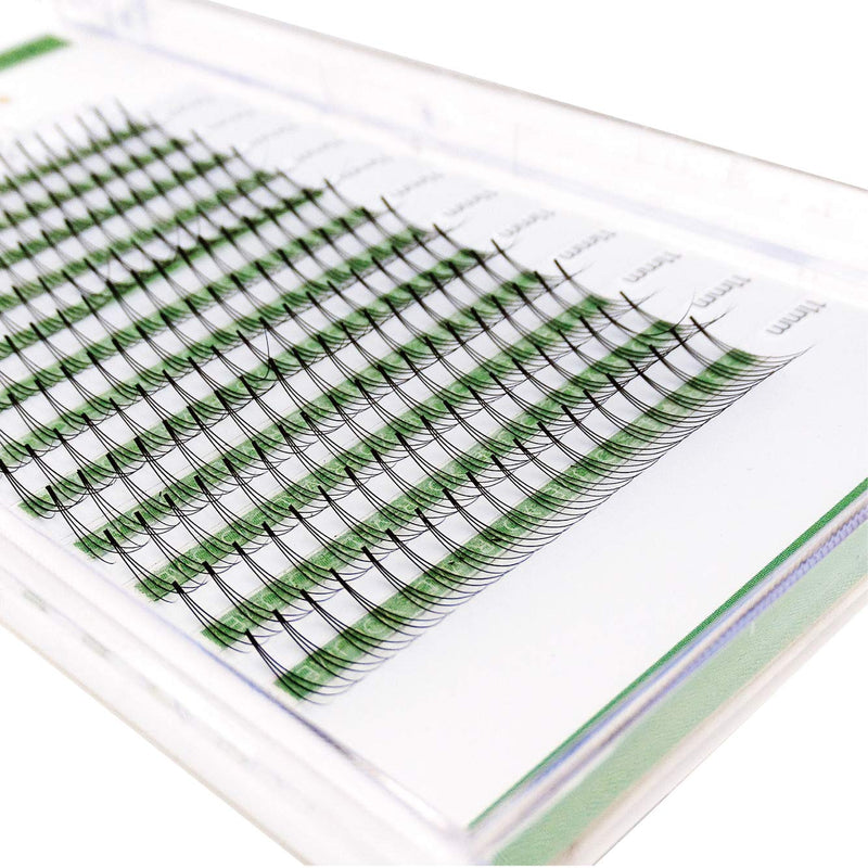 BEYELIAN Beauty Premade Volume Eyelash Extensions C Curl 0.10mm Pre made 3D Fans Lashes Individual Eyelashes for Volume Lashing 228 pcs Clusters per Lash Tray (C curl, 0.10mm, 11mm) BEYELIAN