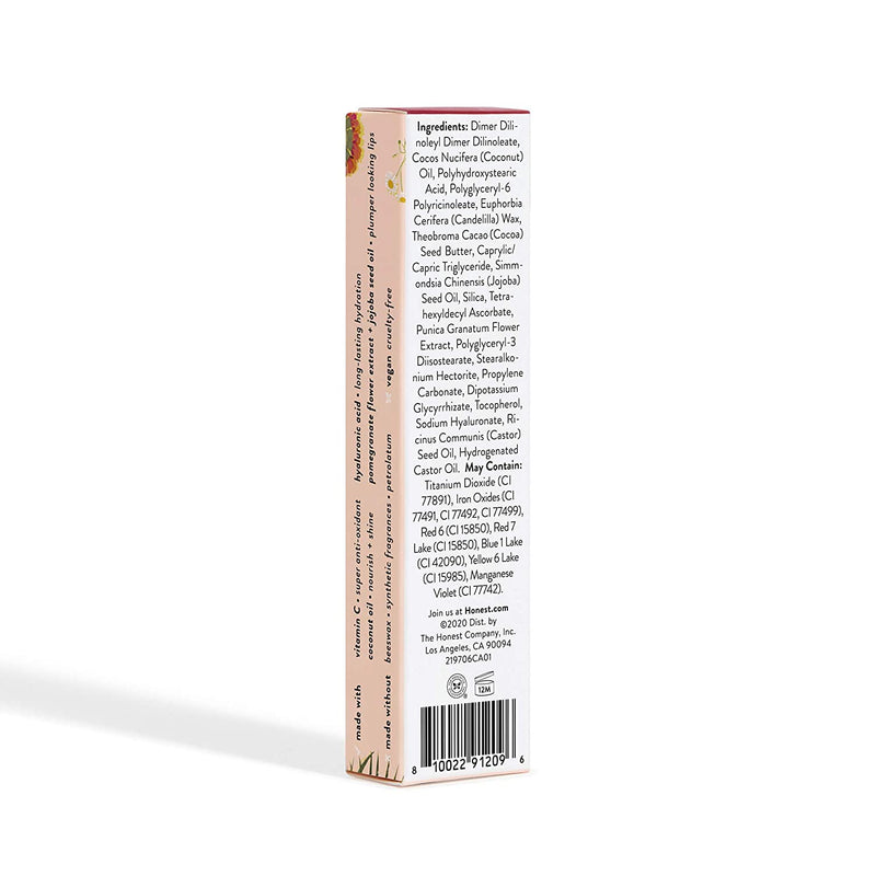 Honest Beauty Gloss-C Lip Gloss in Star Ruby: Vibrant Red, Star Ruby : Vibrant Red, 0.33 Fl Oz Honest Beauty Store