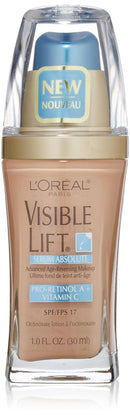 L'Oreal Paris Visible Lift Serum Absolute Foundation, Natural Beige, 1 Ounce Infinity Warehouse