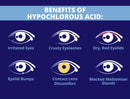 Heyedrate Lid and Lash Cleanser for Eye Irritation and Eyelid Relief, Gentle Hypochlorous Acid Eyelid Cleansing Spray by Eye Love (1 ounce) Eye Love