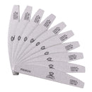 Makartt Nail File 100 180 Grit Zebra Nail Files for Acrylic Nails Poly Nail Gel Emery Boards Quality Nail Files 10 Best Pro Nail Filers Doubled Sides Washable Nail Art Manicure Pedicure Tools Makartt