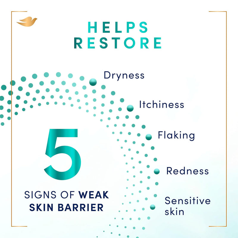 Dove Prebiotic Boost Hand Wash Gentle Detox 4 Count for Lasting Softness, with Marine Algae & Adaptogen, 12 oz Infinity Warehouse