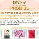 QTHAIR 12a Grade Brazilian Body Wave Human Hair Bundles with Closure(12" 14" 16"+10",3 Bundles+Middle Part Closure)130% Density Swiss Lace Closure with Brazilian Virgin Hair Weave QTHAIR Store