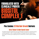 Beard Growth Gummies - Grow a Fuller & Thicker Beard Faster, Berry Blast Flavor - Formulated with Biositol Complex 1 Plus 19 Hair Growth Nutrients - (60 Capsules) Wild Willies Wild Willies