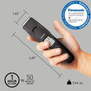 Panasonic Long Beard Trimmer for Men, 58 Length Settings and 4 Attachments for Cutting and Detailing, Cordless or Corded Operation – ER-GB96-K (Black) Panasonic