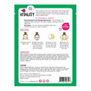 FaceTory Let's Talk, Vitality Pomegranate Antioxidant Firming Mask - Lifting, Firming, and Hydrating (Pack of 5) FACETORY Store