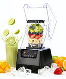 SYBO HS-210E Professional-Grade Commercial Blender With Quiet Shield, Heavy-Duty 2HP High-Speed, 48oz BPA-Free Jar, Easy Cleaning & Dishwasher-Safe, for Juice, Ice Shakes, Smoothies, Metallic Infinity Warehouse