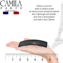 Camila Paris CP819 French Hair Barrette Clip for Girls, for Thick Volume Hair Strong Hold Grip Hair Clips for Women, Automatic, No Slip and Durable Styling Girls Hair Accessories, Made in France Camila