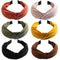 6PCS Top Knot Headband for Women Wide Knotted Headbands Twist Turban Headwrap Elastic Hair Band Fashion Hair Accessories for Women Girls Children CellElection