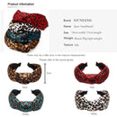 GUNIANG designer Headbands for Women Knot Head Bands Women's Hair Accessories Fashion Hairbands Leopard Print Animal Spot GUNIANG Store