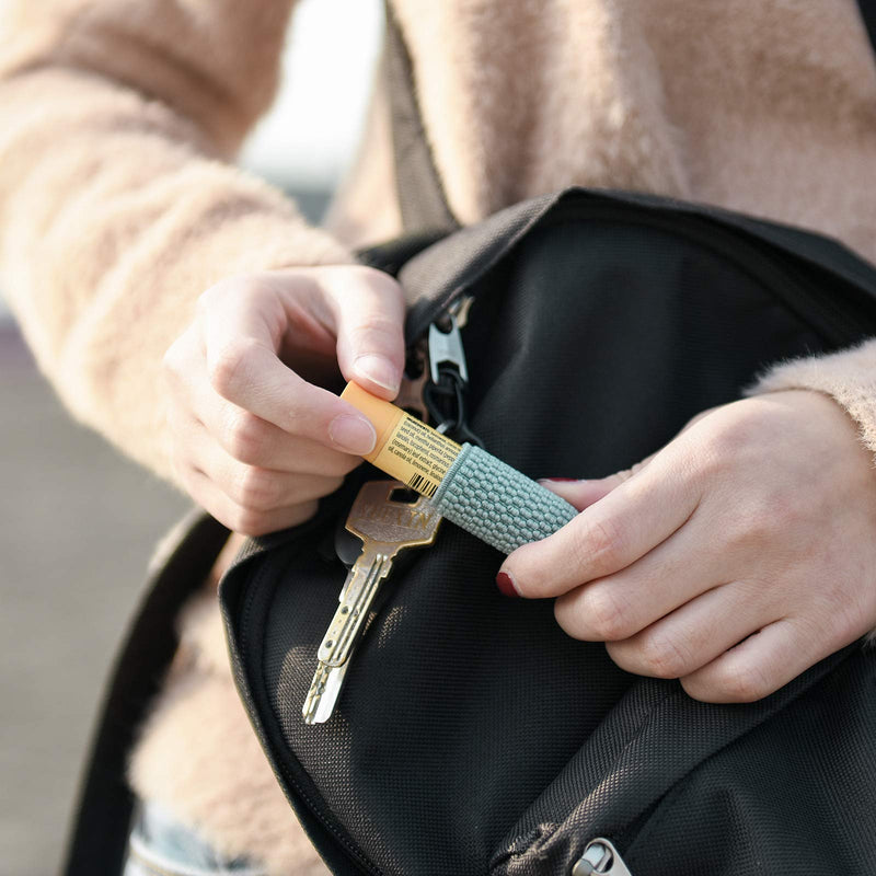 Beautyflier Chapstick Holder in Bulk, Lip Balm Sleeve Pouch, Lip Gloss Tube Holder for Burts Bees Chapstick Lip Balm, Compatible with Olbas Inhaler Also Beautyflier