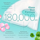 Ebanel Bio Collagen Face Mask, 4-Pack Hydrating Face Masks with 7 Peptides, Hyaluronic Acid, Niacinamide, Centella, Rose Water, Ceramide, and B5, Glass Skin Tightening and Lifting Korean Sheet Masks Infinity Warehouse