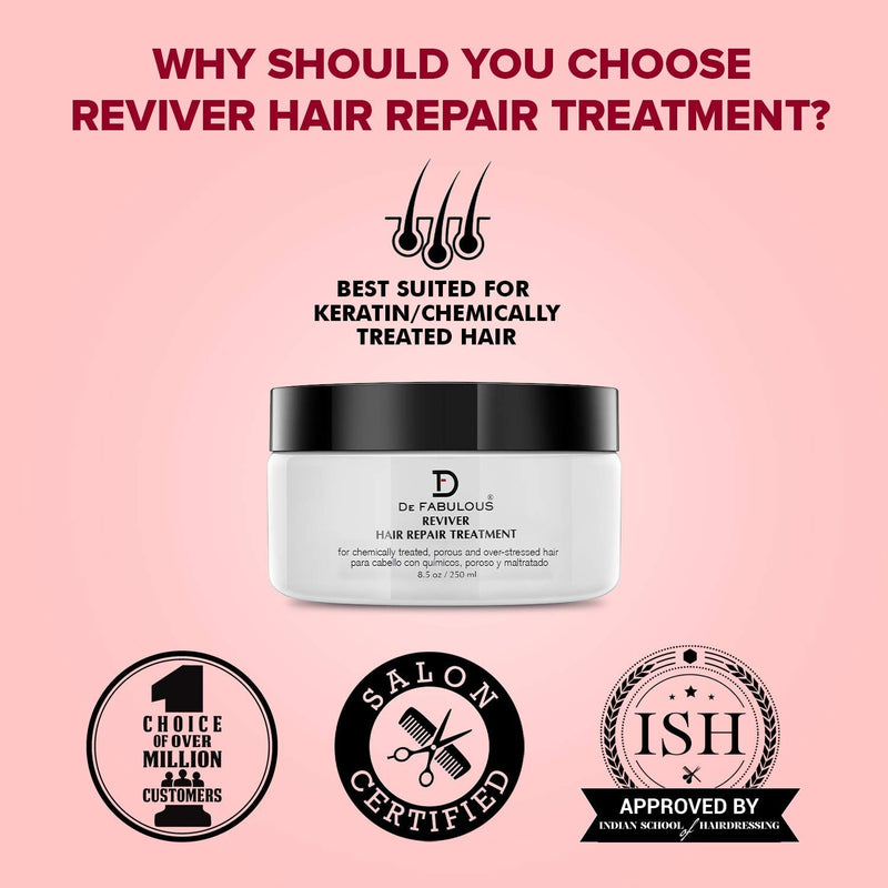 De Fabulous Reviver Hair Repair Treatment Treatment 8.5 oz De Fabulous