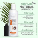 Self-Tanning Lotion (Dark), Tan Maintainer, and Exfoliant for Golden Soft Skin - 3 8 oz. Bottles Infinity Warehouse