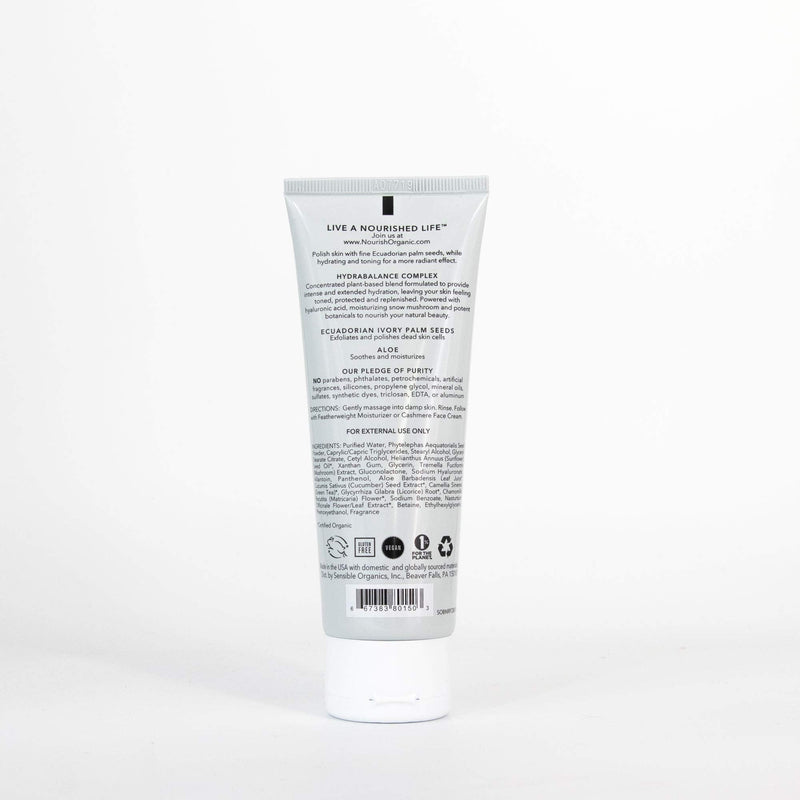 Nourish Botanical Beauty | Super Polished Exfoliator | GMO-Free, Cruelty Free, 100% Vegan (4oz) Nourish Organic