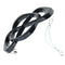 Camila Paris CP2437 French Hair Barrette Clip for Girls Black, Auromatic Clasp Strong Hold Grip Hair Clips for Women, No Slip and Durable Styling Girls Hair Accessories, Made in France Camila