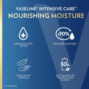Vaseline Nourishing Moisture Body Lotion Hand & Body Lotion Pack of 12 for Dry Skin made with Ultra-Hydrating Lipids & Pure Oat Extract 3.4 oz Infinity Warehouse